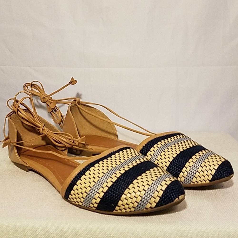 Raphaella Booz D’Orsay Flats Size 10B